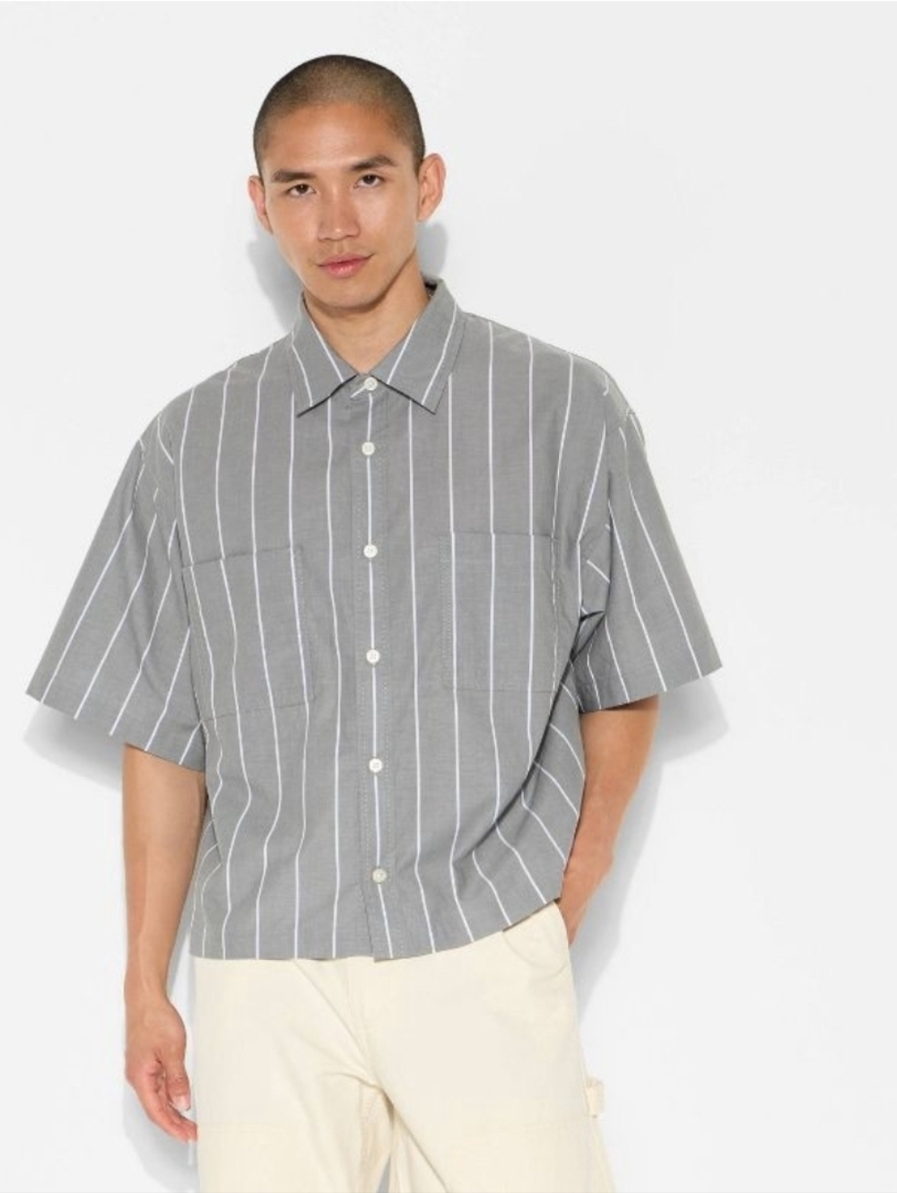 Original Use Button-Down Shirt- Boxy Fit